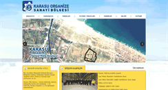 Desktop Screenshot of karasuosb.org.tr