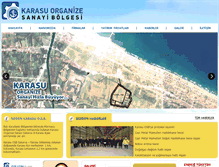 Tablet Screenshot of karasuosb.org.tr